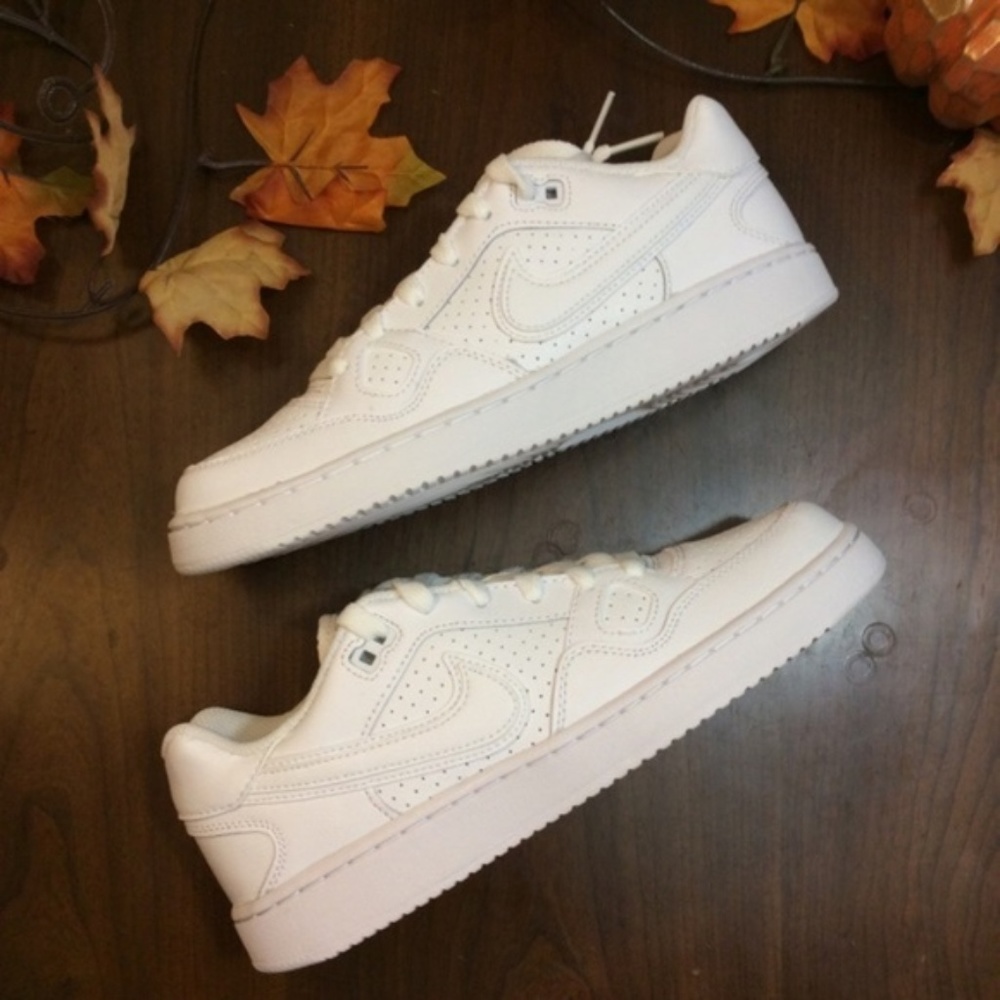 NWT Nike Air Son of Force All White Low Top Shoe - Picture 4 of 8